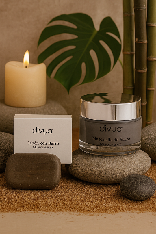 Combo Detox: Mascarilla + Jabón de Barro del Mar Muerto