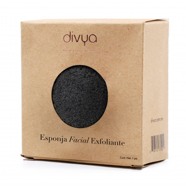 Esponja facial exfoliante