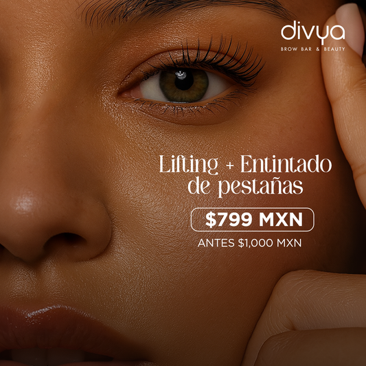 Lifting + Entintado de Pestañas