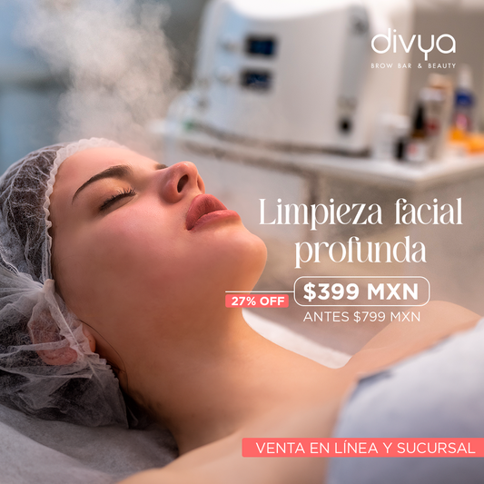Limpieza facial profunda