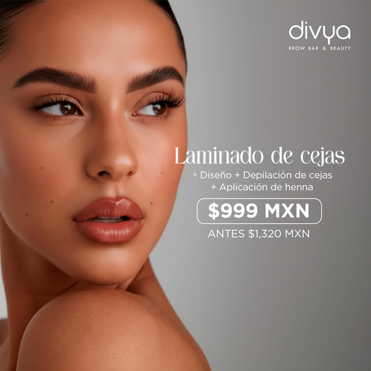 Diseño + Depilación de Ceja + Aplicación de Henna + Laminado