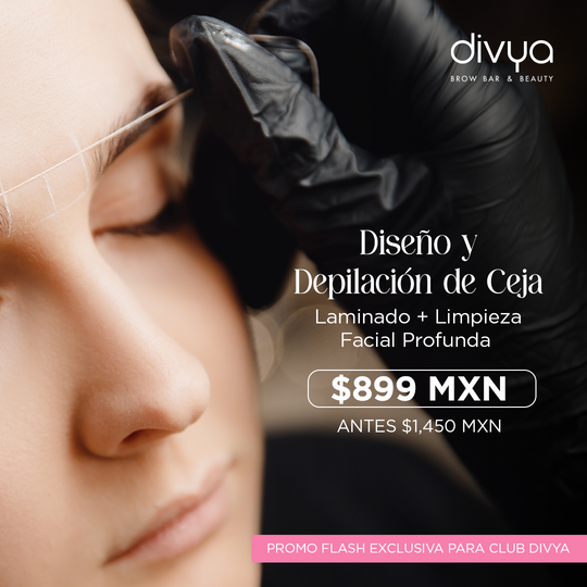 Diseño + Depilación de Ceja + Sesión de Extracción de Puntos Negros + Laminado