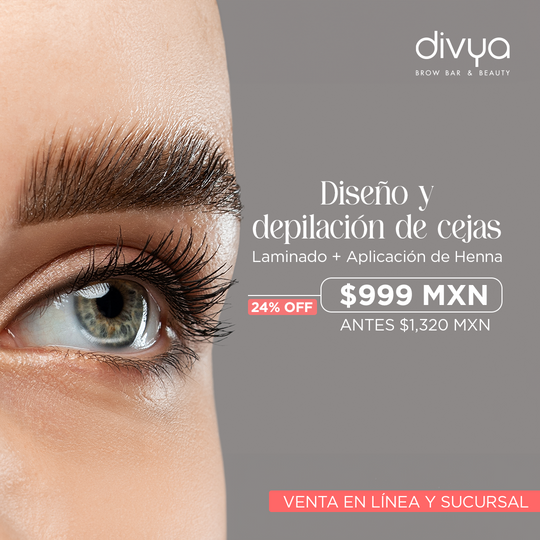 Diseño + Depilación de Ceja + Aplicación de Henna + Laminado