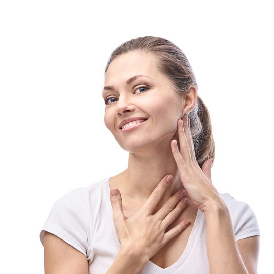 Depilación con hilo de Cuello