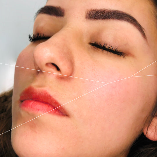 Depilación con hilo de Pómulos