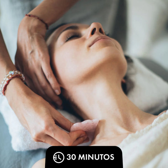 Masaje Cuello/Rostro con Cuarzo 30 min
