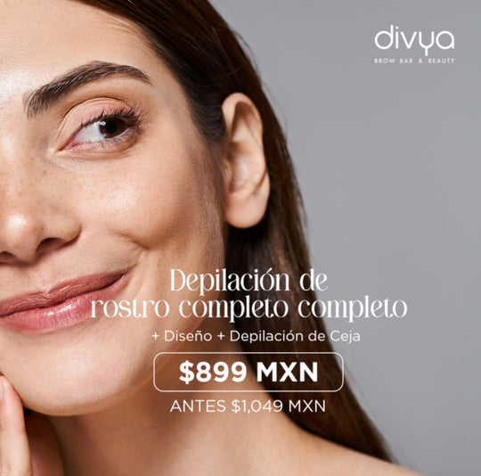 Depilación de Rostro Completo + Diseño y Depilación de Ceja