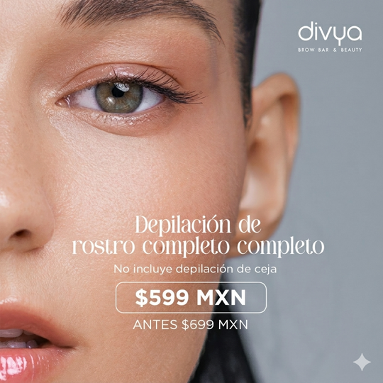 Depilación con hilo Rostro Completo