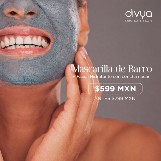 Mascarilla con Barro del Mar Muerto + Facial Hidratante con mascarilla Polvo de Perlas