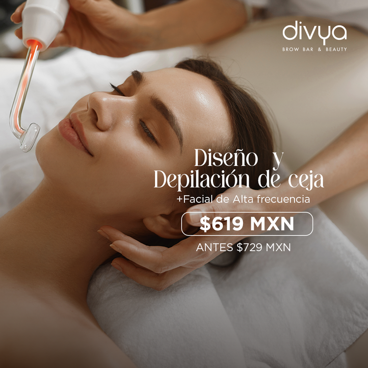 Facial Alta Frecuencia + Diseño + Depilación de Ceja con Hilo