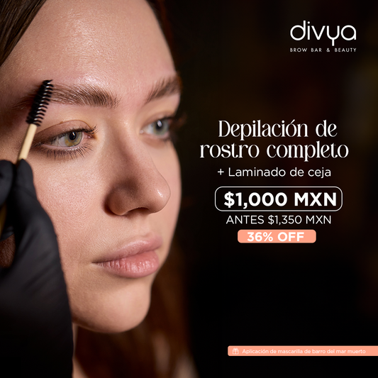 Depilación de Rostro + Laminado (sin ceja)