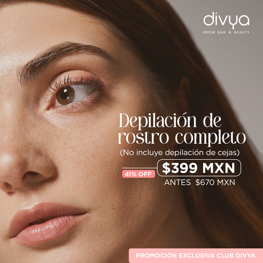 Depilación con hilo Rostro Completo